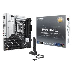 Asus PRIME Z890M-PLUS WIFI, Intel Z890, 1851, Micro ATX, 4 DDR5, HDMI, DP, Wi-Fi 7, 2.5G LAN, 3x M.2 Asus PRIME Z890M-PLUS WIFI, Intel Z890, 1851, Micro ATX, 4 DDR5, HDMI, DP, Wi-Fi 7, 2.5G LAN, 3x M.2